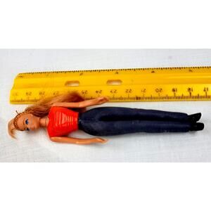 1998 McDonalds Barbie Happy Meal Toy 4.5 in. Mattel Inc. Swivel Head And Arms